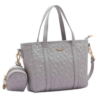 Imagem de Bolsa feminina chenson cg85102, Cinza, U