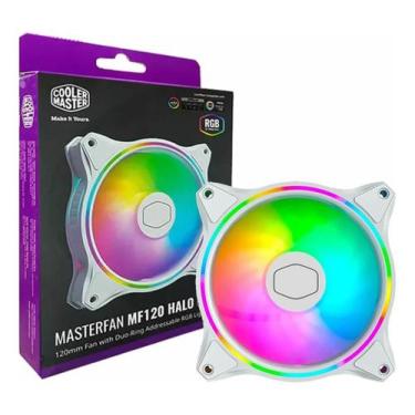 Imagem de Cooler Para Gabinete Cooler Master MF120 Halo Edition ARGB Loop Duplo 