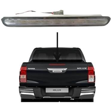 Imagem de Lanterna de Freio (Brake Light) da Tampa Traseira para Toyota Hilux (2016-2025) - Lente Cristal