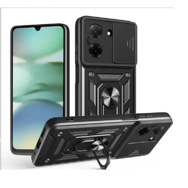 Imagem de Capa Capinha Armadura C/ Proteção da Camera Suporte Anel 360 Para Reedmi A5 4G