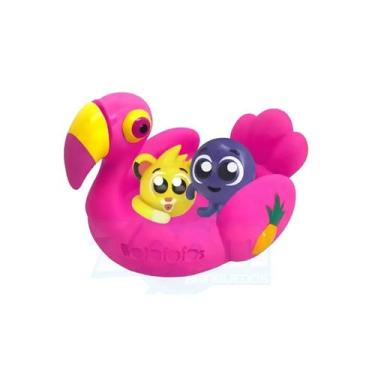 Imagem de Bonecos Bolofofos Pow E Rick Domingo Abacaxi Flamingo 3223 - Líder Bri