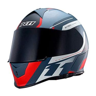 Imagem de Capacete Moto Unissex X11 Revo Pro Eleven Sv Com Viseira Extra (Vermelho, 62)