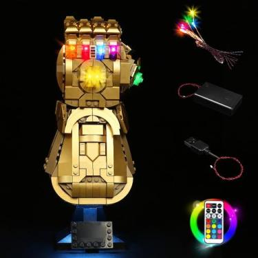 Imagem de Kit de iluminação Compatível com controle remoto VONADO Lego Infinity 