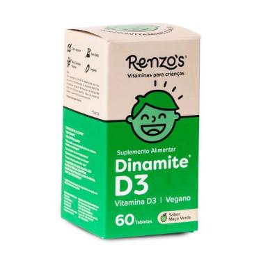 Imagem de Suplemento de Vitamina Infantil Renzo's Dinamite D3 - Renzo's Vitamina