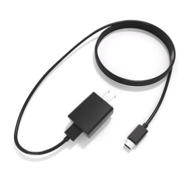 Imagem de Carregador certificado UL para todos os tablets Fire, Kindle Paperwhite, Scribe, Colorsoft, Oasis, E-Reader, Fire HD HDX, 7 8 10 Plus e Kids Pro (projetado para tablets Kindle antigos e novos) - Cabo