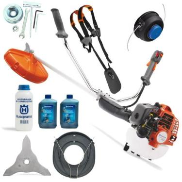 Imagem de Roçadeira Husqvarna 226R 25,4cc Profissonal Acessórios e Óleo 2 Tempos