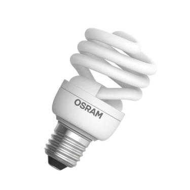 Imagem de Lampada fluorescente compacta 15w 827 220v e27 espiral osram