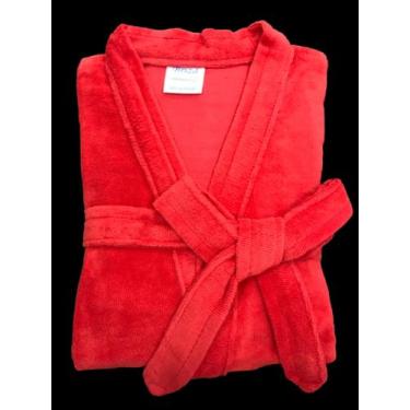 Imagem de Roupão de Banho Briza Veludo Infantil 100% Algodão Manga Curta (3012) 