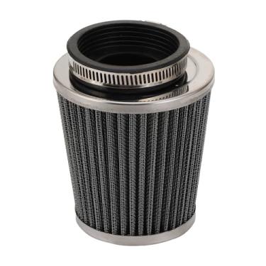 Imagem de WOOSTAR Filtro de ar cônico de 46 mm a 58 mm com braçadeira ajustável de substituição para motocicleta 50cc 70cc 90cc 110cc 125cc 150cc ATV 4 rodas Quad Dirt Pit Bike Scooter Moped
