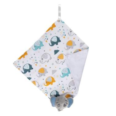 Imagem de Naninha De Bebê Com Prendedor De Chupeta Bichinho De Pelúcia - João e 