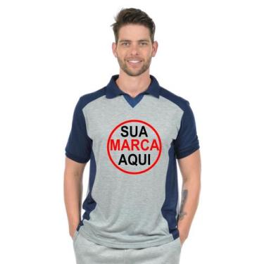 Imagem de Kit 10 Polos Com Sua Marca Estampada Na Frente e Costas - Fenomenal, C