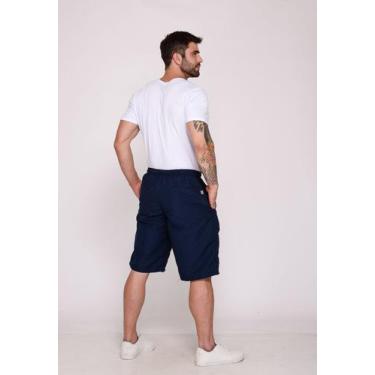 Imagem de Bermuda Masculina Nylon Azul Marinho 7943 - Macaw, Azul marinho, M