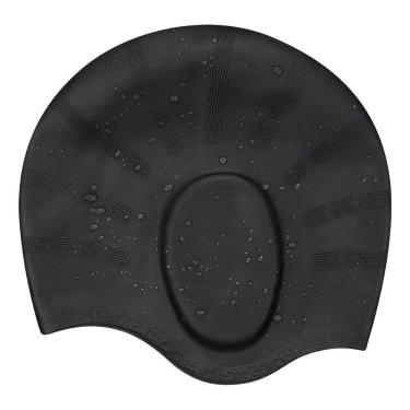 Imagem de 2X Touca Para Natação Cobre Orelhas Silicone Diversas Cores