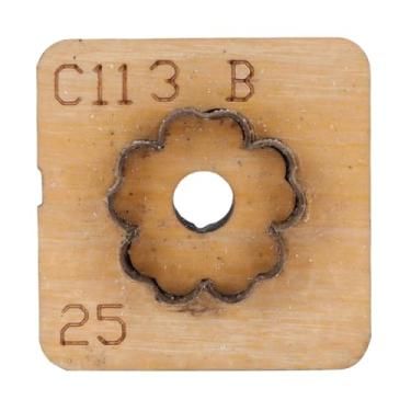 Imagem de Pssopp Cutter Cutter Die, Base de Madeira Maciça de Molde de Punção Artesanal para Artesanato Com Amigos (B)