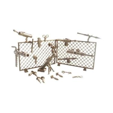 Imagem de Modelo De Arma De Artifício Antiaéreo Da Segunda Guerra Mundial, Bloco