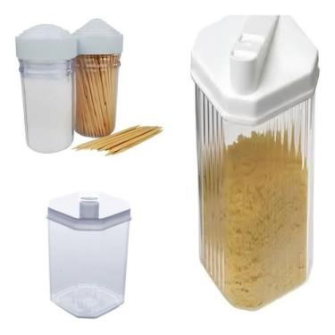 Imagem de Kit 4 Peças Paliteiro + Saleiro + Farinheiro + Açucareiro - Ercaplast