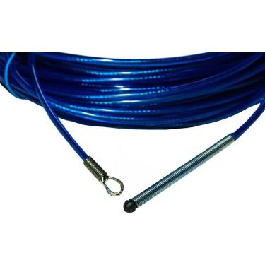 Imagem de Guia Passa Fio Sonda Puxa Fio Alma De Aço Profissional 15M