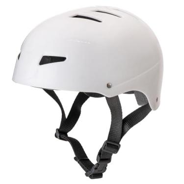 Imagem de Capacete Profissional para Skate Bike Patins Patinete Bmx Bike Eletrica etc Unissex (BRANCO,M)