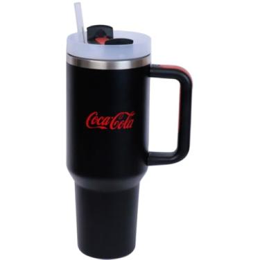 Imagem de Copo Térmico, Western, Coca-Cola, com Alça, Preto, 1,2 Litros