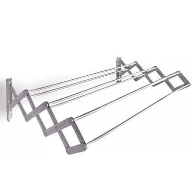 Imagem de Varal Sanfonado Alumínio 80CM 6036 Mor