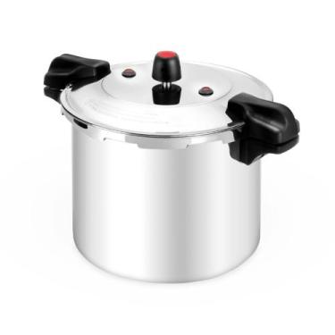 Imagem de Panela De Pressão Fechamento Externo Alegrete 10 Litros Polida