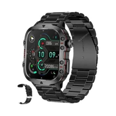 Imagem de Relógio Inteligente Masculino Com Chamada Bluetooth, Monitor De Frequê