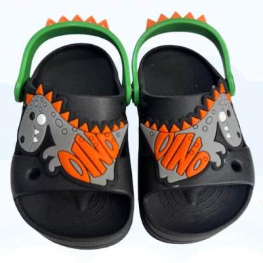 Imagem de Sandália Babuche ou Chinelo ou Papete Infantil Masculino com Enfeite D