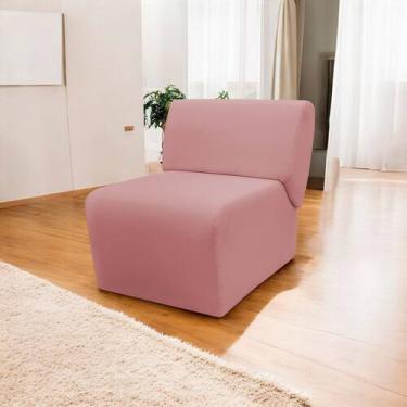 Imagem de Poltrona Decorativa Para Sala Manicure Consultório Escritório Zoe Sued