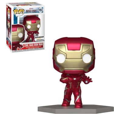 Imagem de Funko Pop Marvel Civil War 1153 Iron Man Exclusive