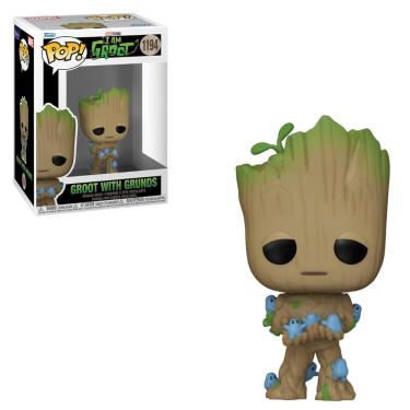 Imagem de Funko Pop Marvel I Am Groot 1194 Groot With Grunds
