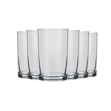 Imagem de Jogo Copo Suco Água Drink 200ml Vidro Cilíndrico