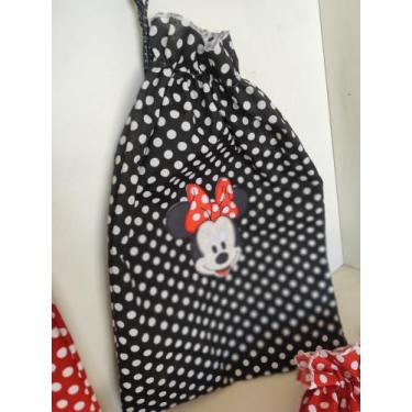 Imagem de Porta lingerie bordado sacola de calcinhas - Ebenézer Casa e Cozinha