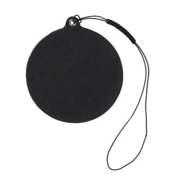Imagem de Pilipane Instant Camera Lens Cap Capa protetora de couro para lente instantânea com alça antiperda para pendurar