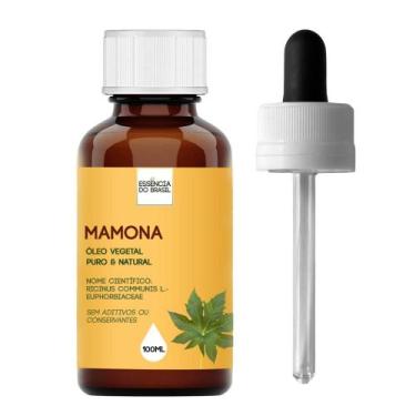 Imagem de Óleo Vegetal de Mamona - 100ml Puro e Natural - Essência do Brasil