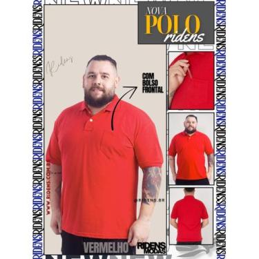 Imagem de Camisa Gola Polo Com Bolso Masculina Tecido Premium e Ótimo Acabamento