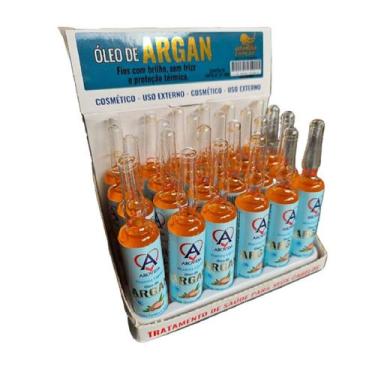 Imagem de "Box Ampola Capilar 10 ml Óleo de Argan (24 unidades) - Arovida