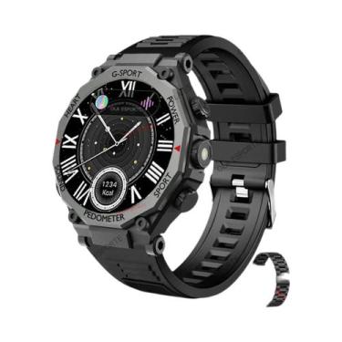 Imagem de Relógio Inteligente Masculino HD AMOLED Com NFC, GPS, Monitor De Frequ