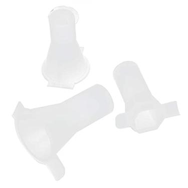 Imagem de Molde de silicone em cone, cristal transparente, epóxi, faça você mesmo, joias, artesanato, suporte de anel, pingente, conjunto de 3 peças, moldes de resina reutilizáveis ​​de