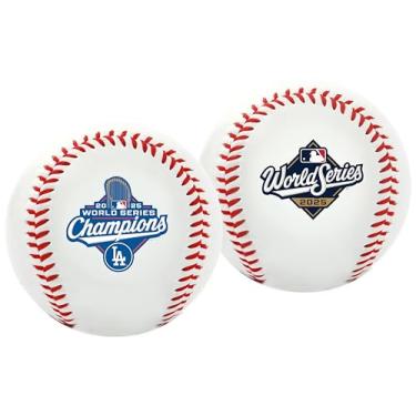 Imagem de Rawlings | Campeões oficiais da World Series 2025 Los Angeles Dodgers | WS Champs Ball | Campeões de vinil branco