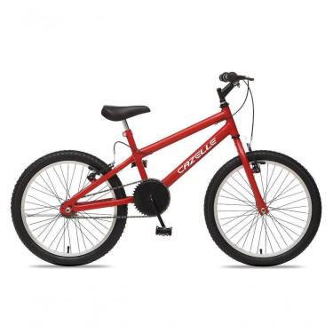 Imagem de Bicicleta Cazelle Aro 20 Sem Marchas Freios V-brake Colli Vermelho