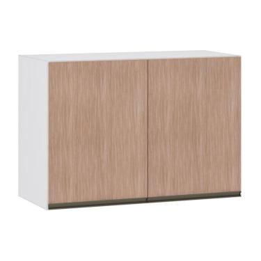 Imagem de Maleiro Ponte Aérea 2 Portas 97cm Branco C/Cumaru