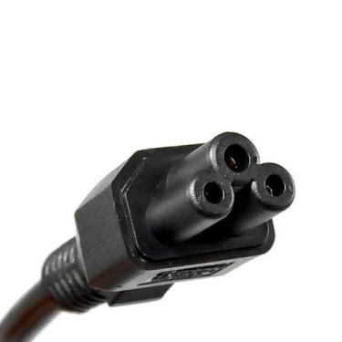 Imagem de Cabo de Força Tripolar 10A 1,2 Metros - Monitor, PC, TV - bringIT, 3 m