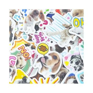Imagem de Adesivos De Festa Para Cães De Estimação, 40 Peças Para Celular, Copo,