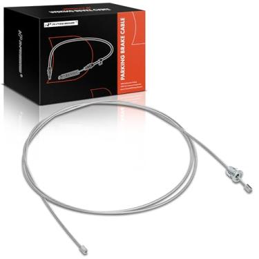 Imagem de A-Premium Conjunto de cabo de freio de estacionamento lateral intermediário compatível com modelos Ford: F-450 Super Duty 2008 2009 2010 - Substituição # 8C3Z2A793X