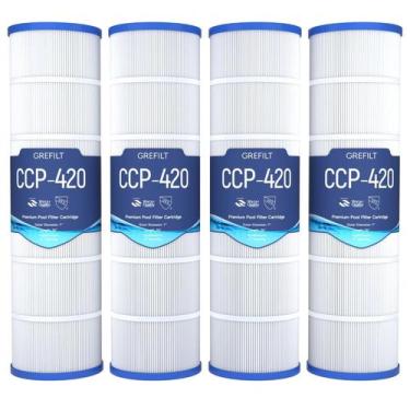 Imagem de Cartuchos de Filtro para Piscina Grefilt CCP420 para Pentair C&C Plus