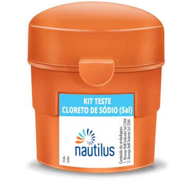 Imagem de Estojo Teste Medidor Sal Nautilus Piscinas Com Gerador Cloro