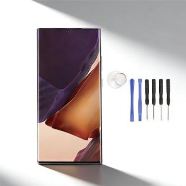 Imagem de Yunseity para Substituição de Tela Ultra SM N985F, Tela de 6,9 ​​polegadas Com Alta Resolução, Tela LCD TFT, Conjunto de Digitalizador Com Kit de Ferramentas de Reparo para SM N986U SM (BLACK)