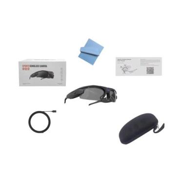 Imagem de Câmera Mini FPV 1080P WIFI Óculos Inteligentes Para Esportes Óculos De