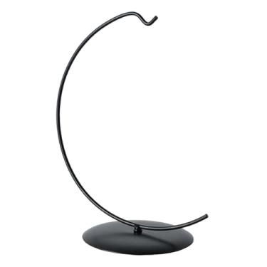 Imagem de Bothyi Suporte para exibição de ornamentos, porta-pincéis de escrita chinesa, suporte para vaso de flores, de ferro preto para sino de vento, para terrário e, Style B