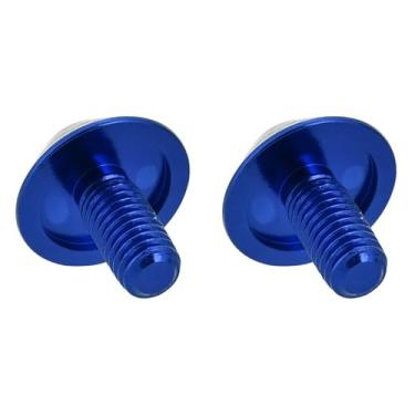 Imagem de Luqeeg Suporte de Gaiola para Garrafa de água de Bicicleta Parafusos de Parafuso Antiferrugem para Rotor de Freio a Disco ou Gaiola de Garrafa de água para Entusiastas de Ciclismo, 2 Unidades M5 *